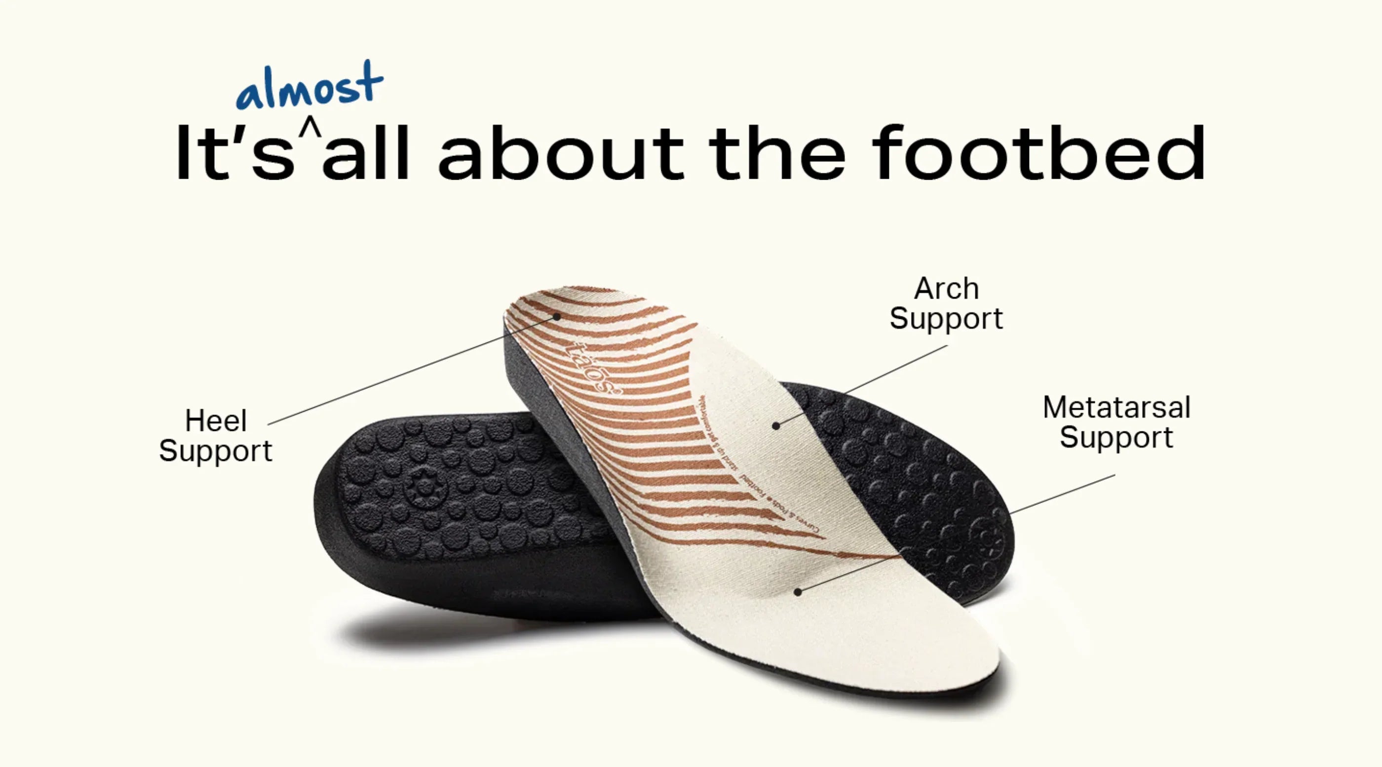 It's (Almost) All About The Footbed
