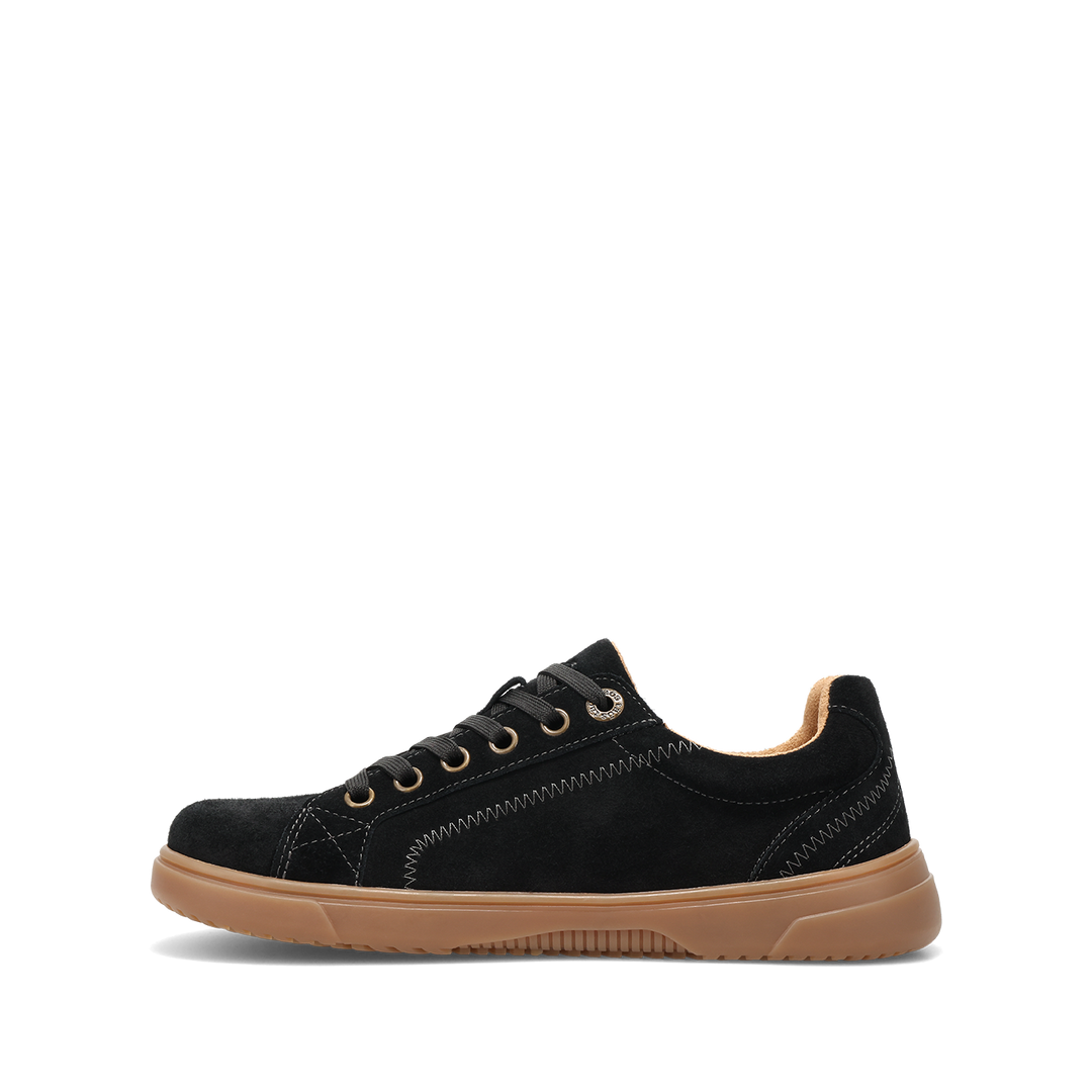 Instep image of Champ Black Suede Size 7.5