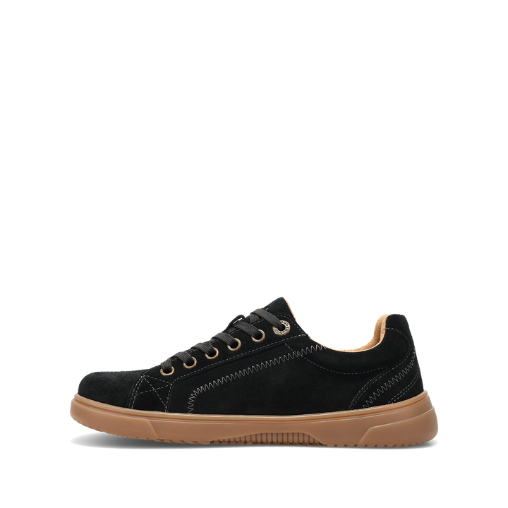 Instep image of Champ Black Suede Size 7.5