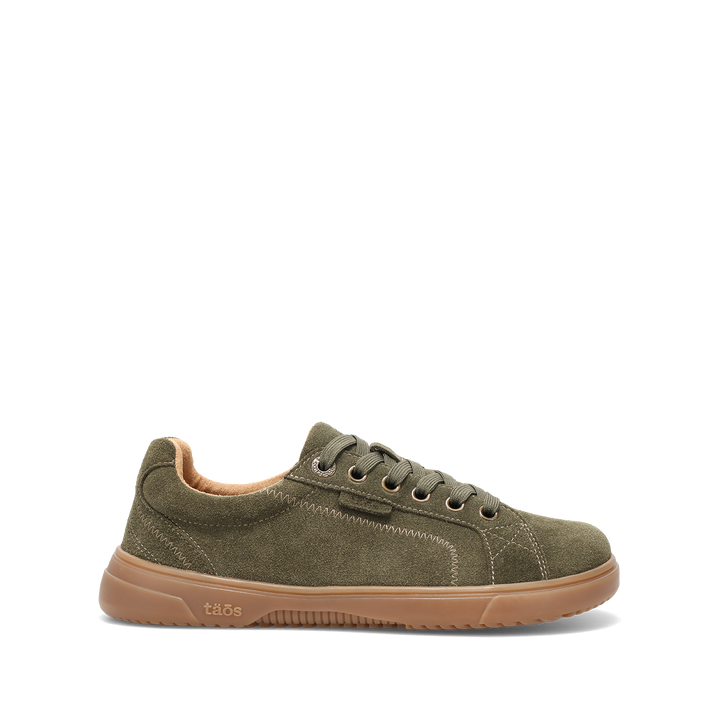 Outside image of Champ Moss Green Suede Size 8