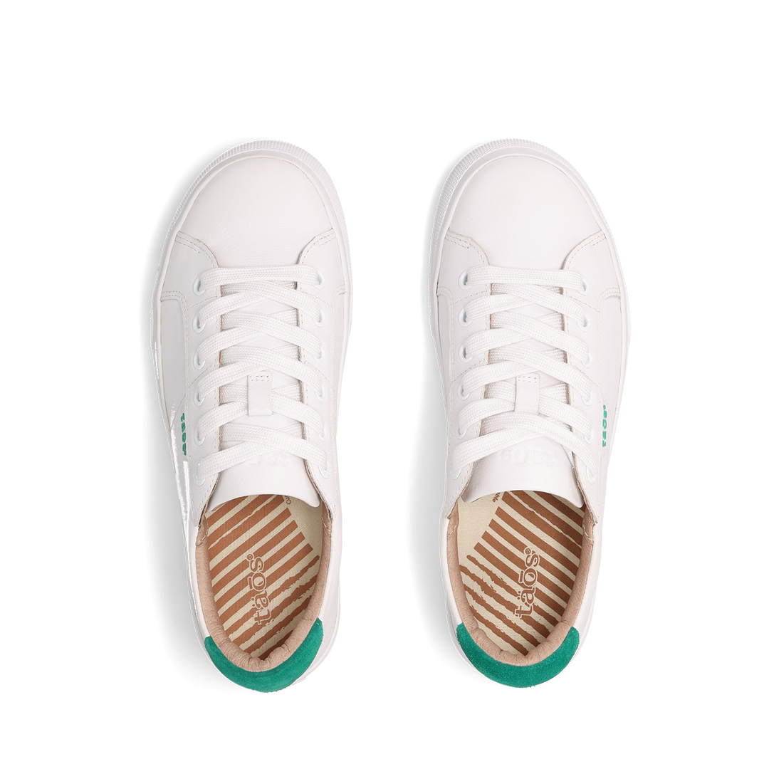 Top down Image of Heart & Soul Lux White/Green 8.5