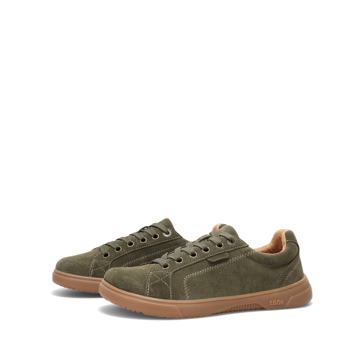 Pair shot image of Champ Moss Green Suede Size 8