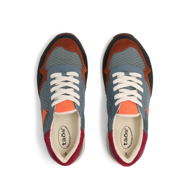 Top down Image of Detour Dark Teal Multi 9.5