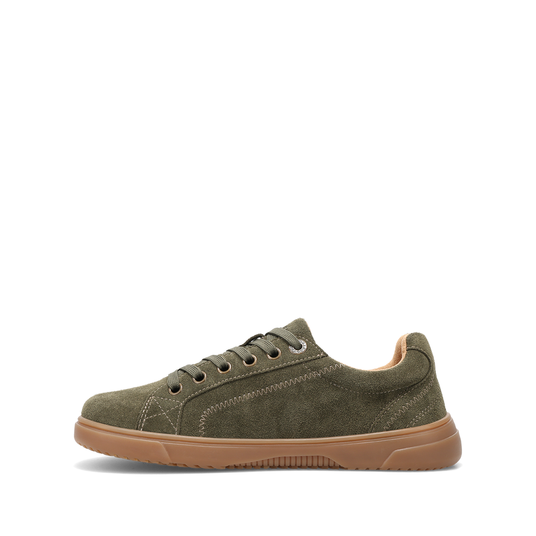 Instep image of Champ Moss Green Suede Size 8